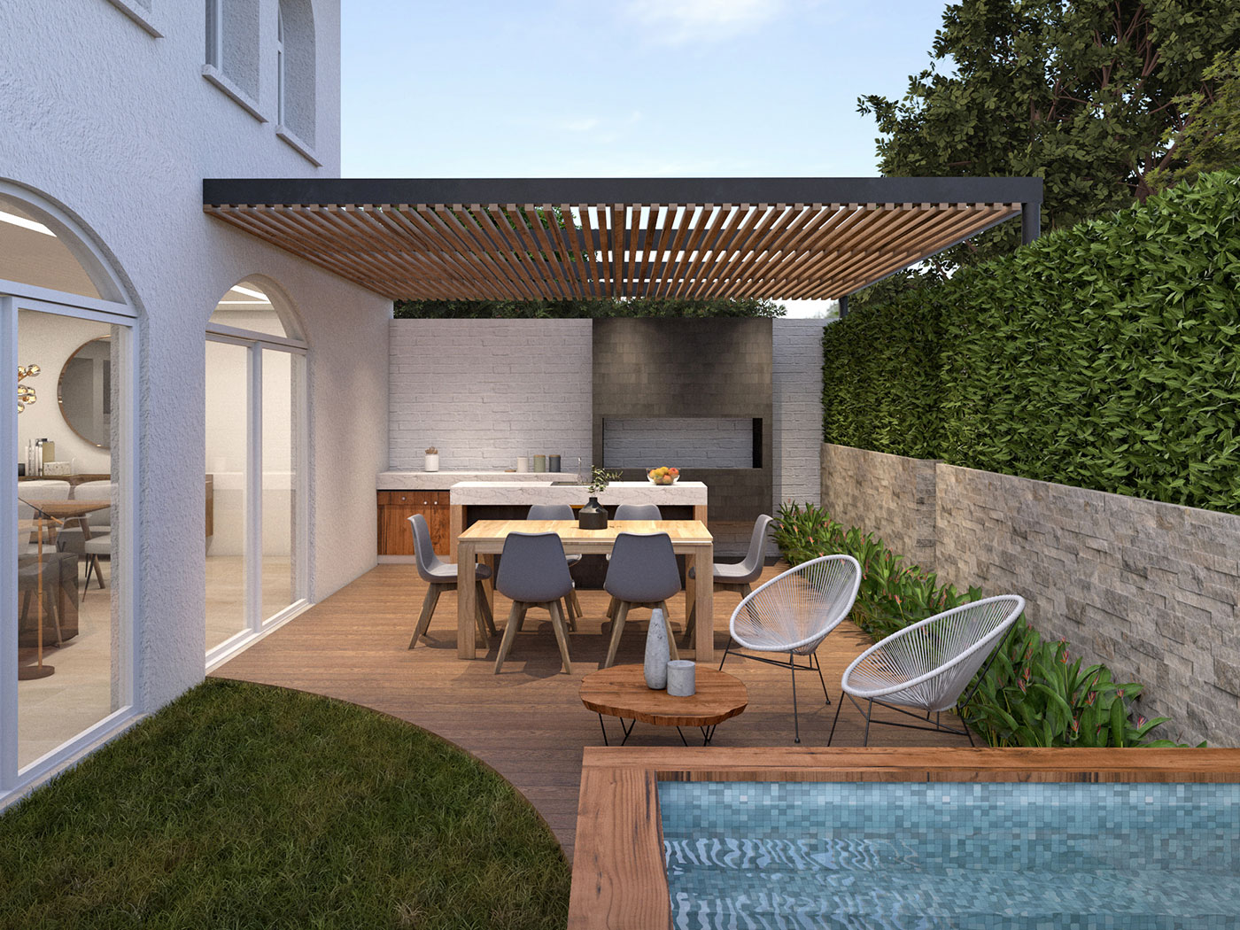 Courtyard Garden Designs Adelaide | Living Pictures By Tony Stanton Courtyard Garden Designs Adelaide | Living Pictures By Tony Stanton