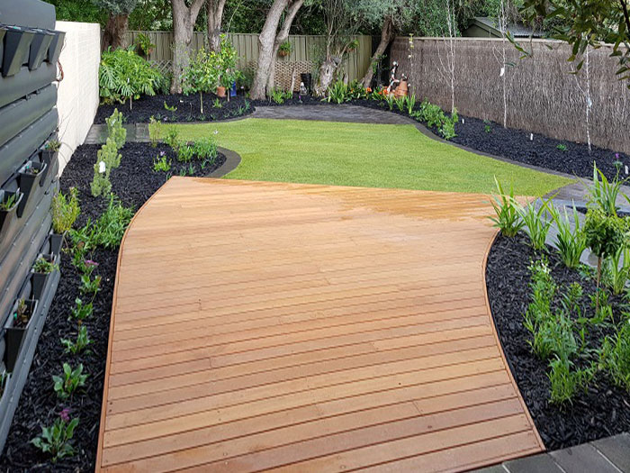 Backyard Makeover Gilberton (After Landscaping)
