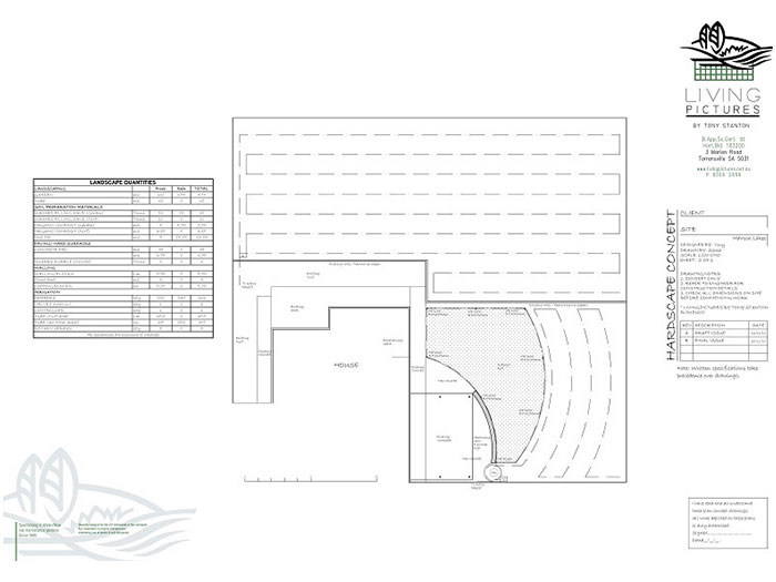 Hardscape Plan