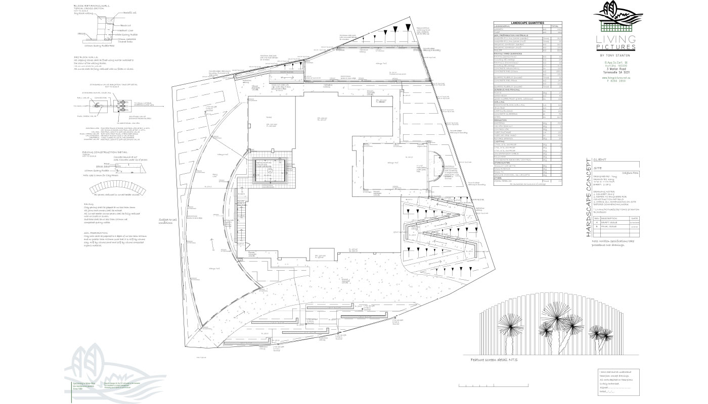 Hardscape Plan