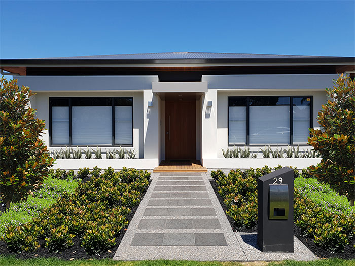 Low Maintenance Formal Front Garden Low Maintenance Formal Front Garden