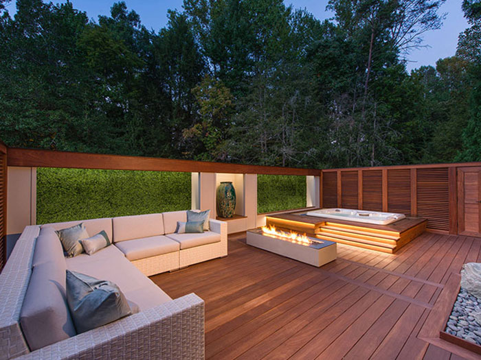 Private Outdoor Living Area Private Outdoor Living Area