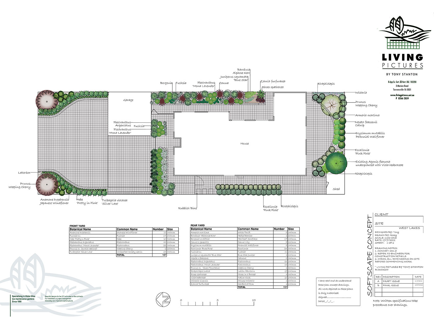 Softscape Plan