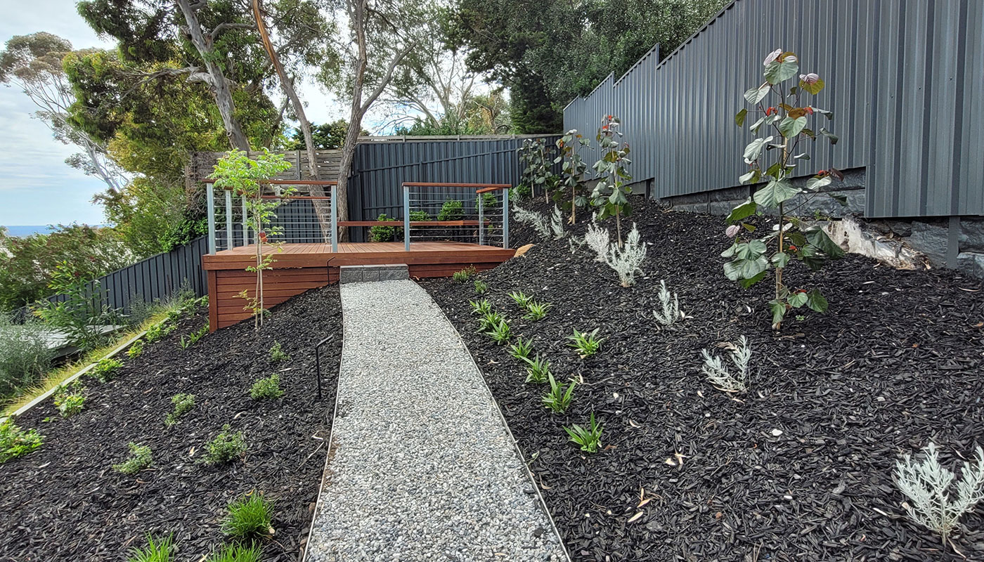 Sloping Backyard Landscape Design Adelaide | Landscape Design Ideas Sloping Backyard Landscape Design Adelaide | Landscape Design Ideas